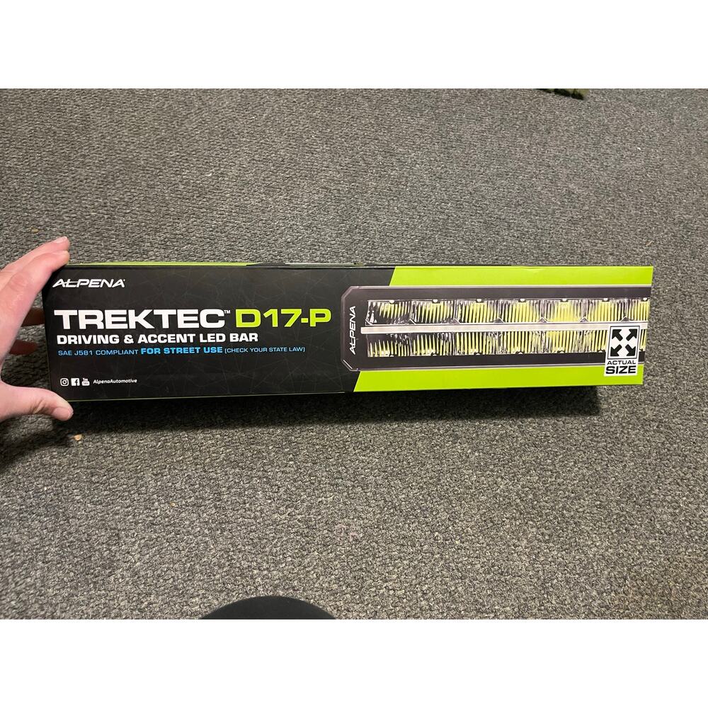 NWT Trektec Driving and Accent bar D-17P